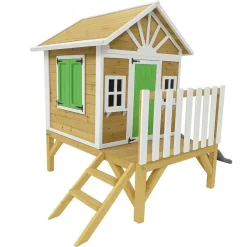 Casita Visby elevada 60 cm Verde