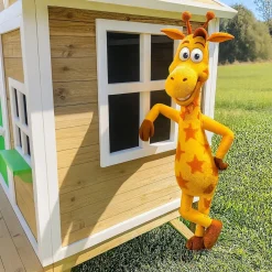 Casita Visby elevada 60 cm Verde