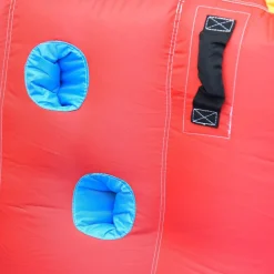 Castillo Hinchable Cohete con piscina, 2 toboganes, minimuro de escalada y cama de salto 330 cm Outsunny