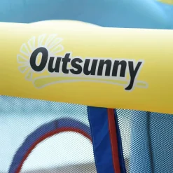 Castillo Hinchable Pulpo con tobogán 360 cm Outsunny