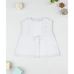 Chaleco de punto para niña