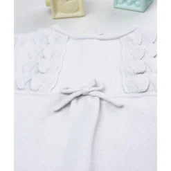 Chaleco de punto para niña