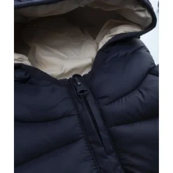 Chaqueta azul niño con material reciclado