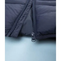 Chaqueta con capucha para niño azul marino