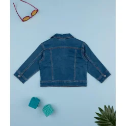 Chaqueta infantil de mezclilla clara