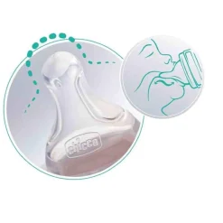 Chicco - Biberón de fluido lento 150 ml Perfect5