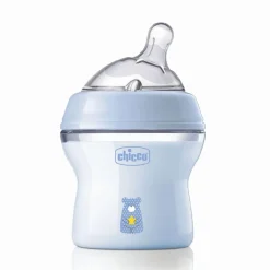 Chicco - Biberón Natural Feeling 150ml Azul 0m+