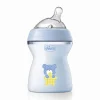 Chicco - Biberón Natural Feeling 250ml Azul 2m+