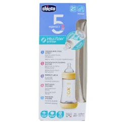 Chicco - Biberón Perfect5 240ml - Neutro