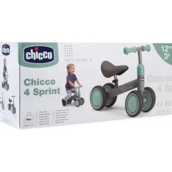Chicco - Bicicleta Correpasillos de 4 Ruedas