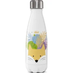 Chicco - Botella térmica de acero inoxidable 350 ml (Varios modelos)