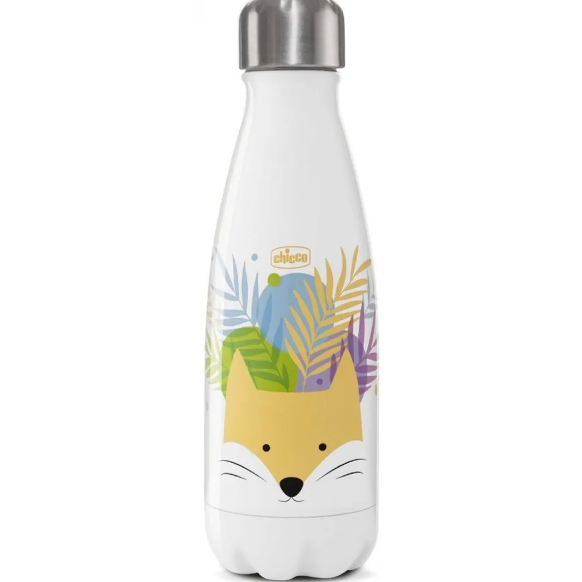 Chicco - Botella térmica de acero inoxidable 350 ml (Varios modelos)