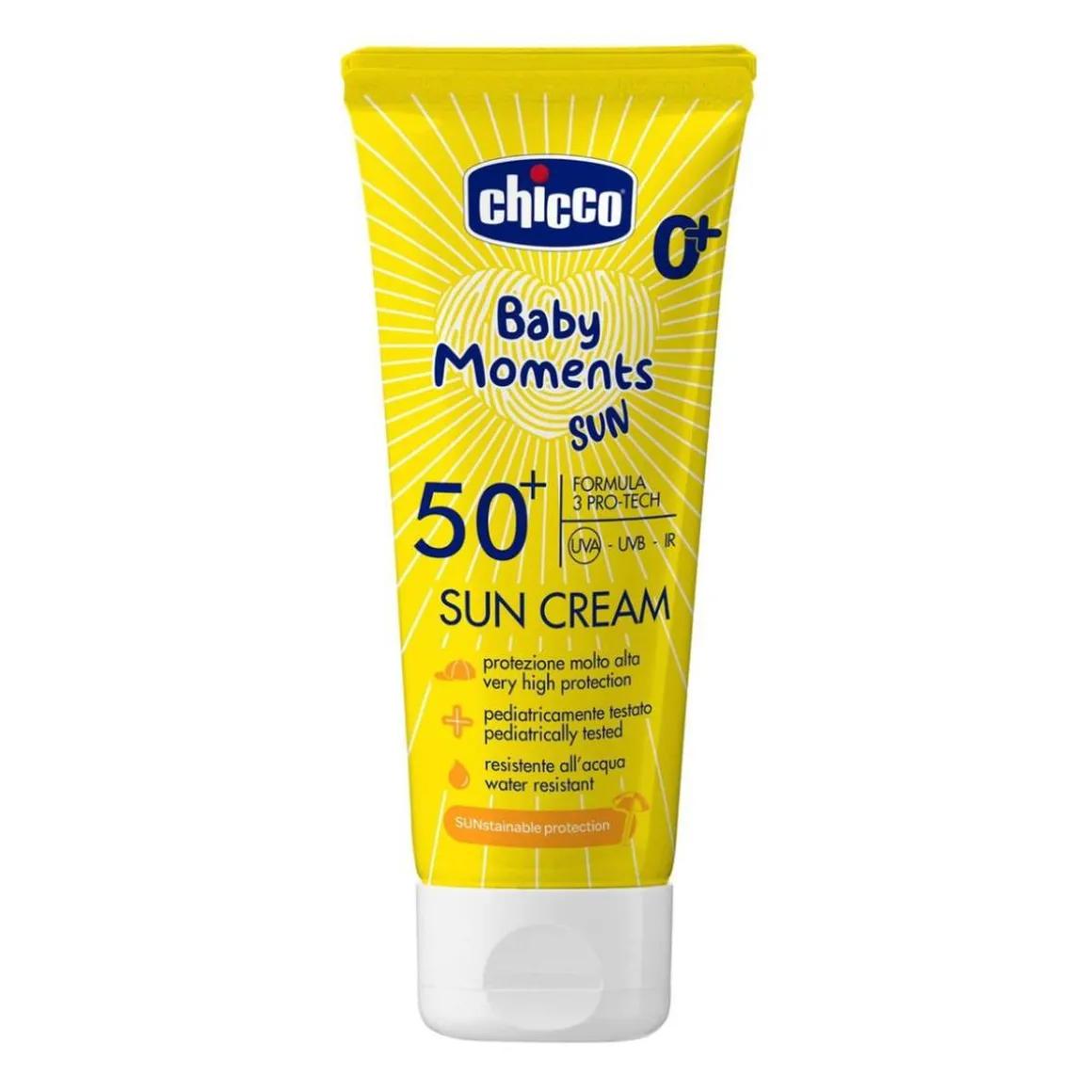 Chicco - Crema Solar SPF50+ Baby Moments 75ml