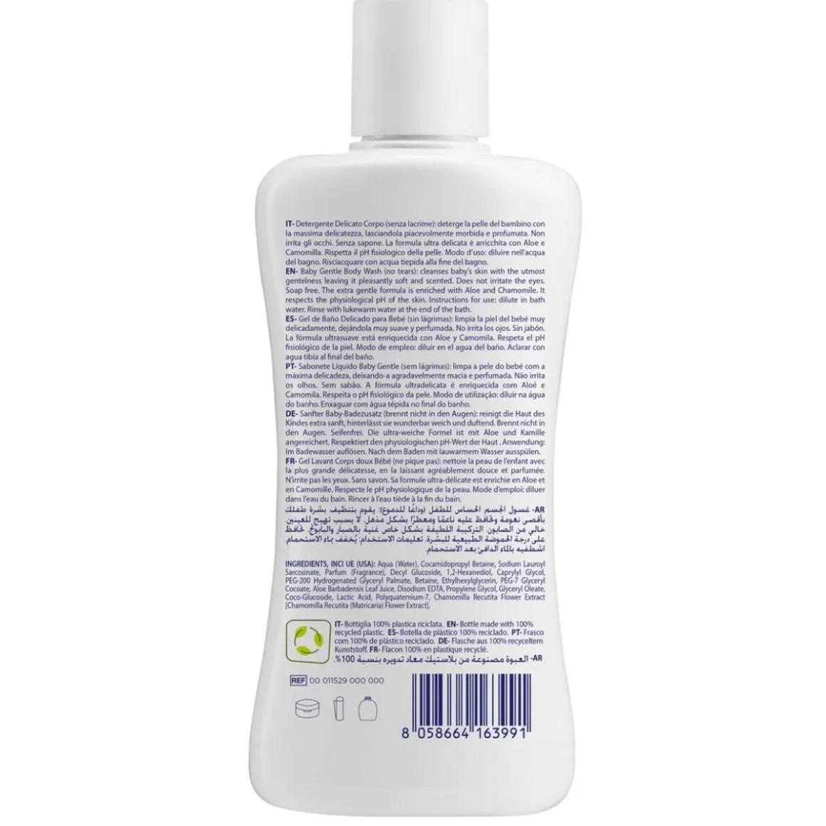 Chicco - Gel de baño Natural Sensation 200 ml