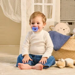 Chicco - Pack 2 chupetes PhysioForma Soft 6-16M - Azul