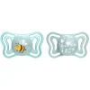 Chicco - Pack 2 chupetes Physio Light 2-6M - Azul (Varios modelos)