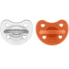 Chicco - Pack 2 chupetes PhysioForma Luxe 16-36M - Naranja