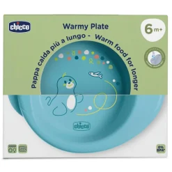 Chicco - Plato Térmico 6M - Azul