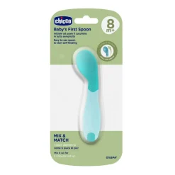 Chicco - Primera Cuchara Inclinada 8M - Azul