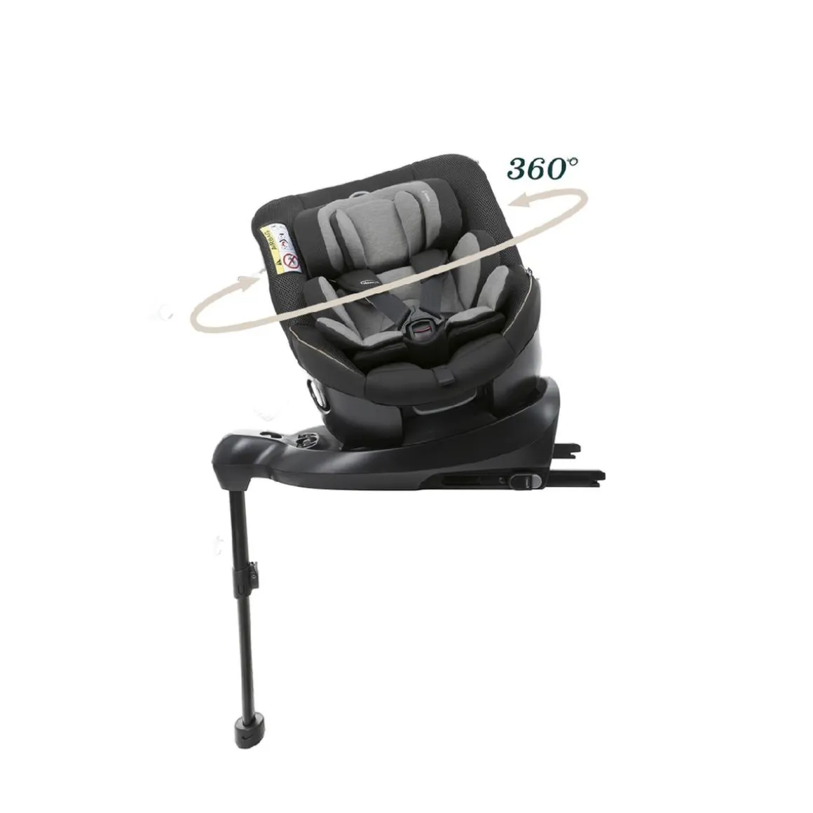 Chicco - Silla de coche Seat105 i-Size posh negro (40-105cm)