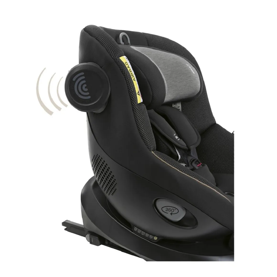 Chicco - Silla de coche Seat105 i-Size posh negro (40-105cm)