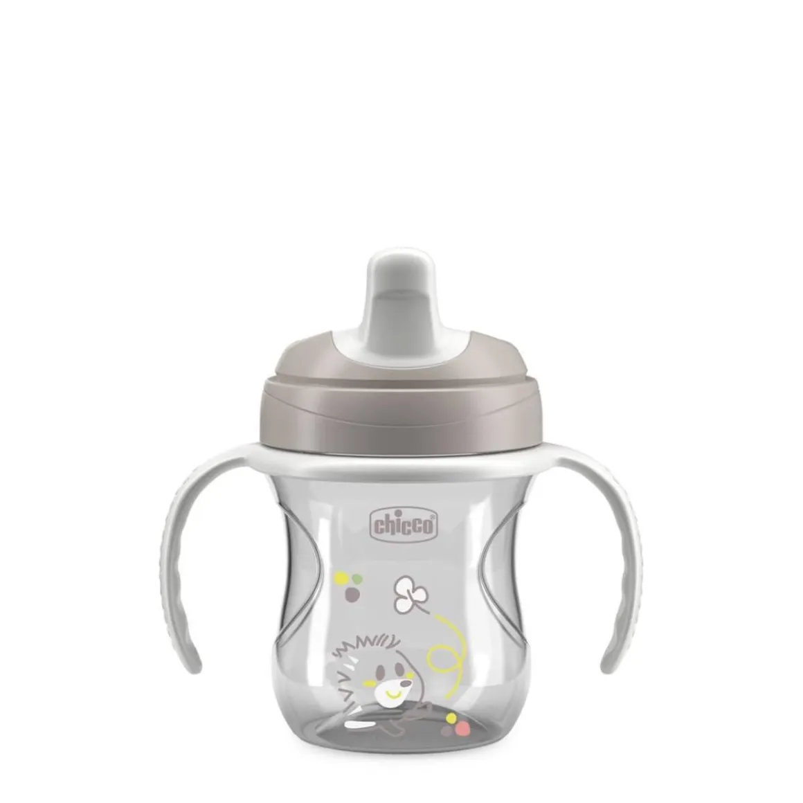 Chicco - Vaso de Aprendizaje 6M+ 200ml - Gris