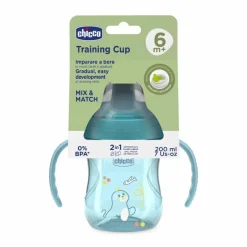 Chicco - Vaso de Aprendizaje 6M+ 200ml - Azul