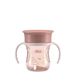 Chicco - Vaso Perfect 360 12M - Rosa 200ml