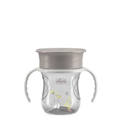 Chicco - Vaso Perfect 360 12M - Gris 200ml