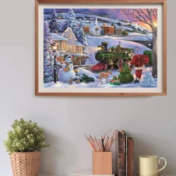 Classic Christmas Collection - Puzzle 500 piezas Christmas Train