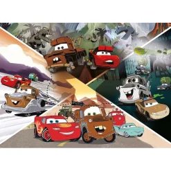 Clementoni - Cars - Puzzle infantil grandes piezas Cars en la carretera ㅤ
