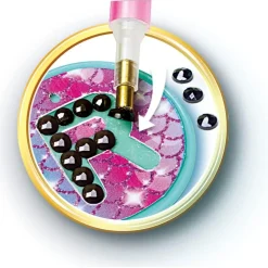 Clementoni - Charms Lab hacer pulseras, collares y encantos multicolor juego creativo ㅤ