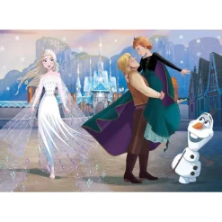 Clementoni - Frozen - Puzzle infantil de 24 maxi piezas grandes Disney ㅤ