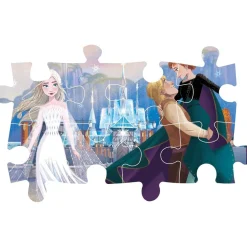 Clementoni - Frozen - Puzzle infantil de 24 maxi piezas grandes Disney ㅤ