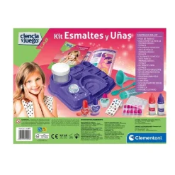 Clementoni - Kit Esmaltes y Uñas