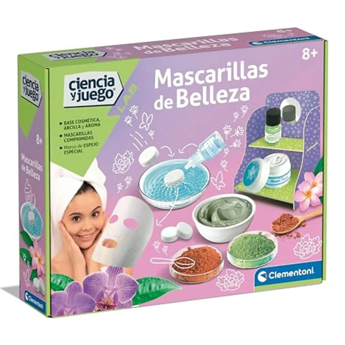 Clementoni - Laboratorio Científico de Mascarillas de Belleza ㅤ