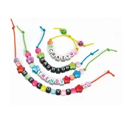 Clementoni - Pulseras para crear mensajes Crazy Chic (Varios modelos)