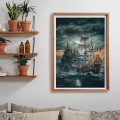 Clementoni - Puzzle 1500 piezas High Quality Collection - Barco Pirata