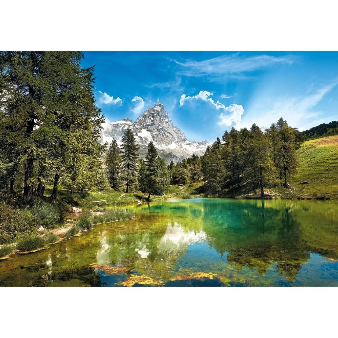 Clementoni - Puzzle 1500 piezas High Quality Collection - Lago Azul