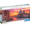 Clementoni - Puzzle 1000 piezas Panorama - El Gran Canal, Venecia