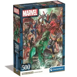 Clementoni - Puzzle 500 piezas - Marvel The Avengers