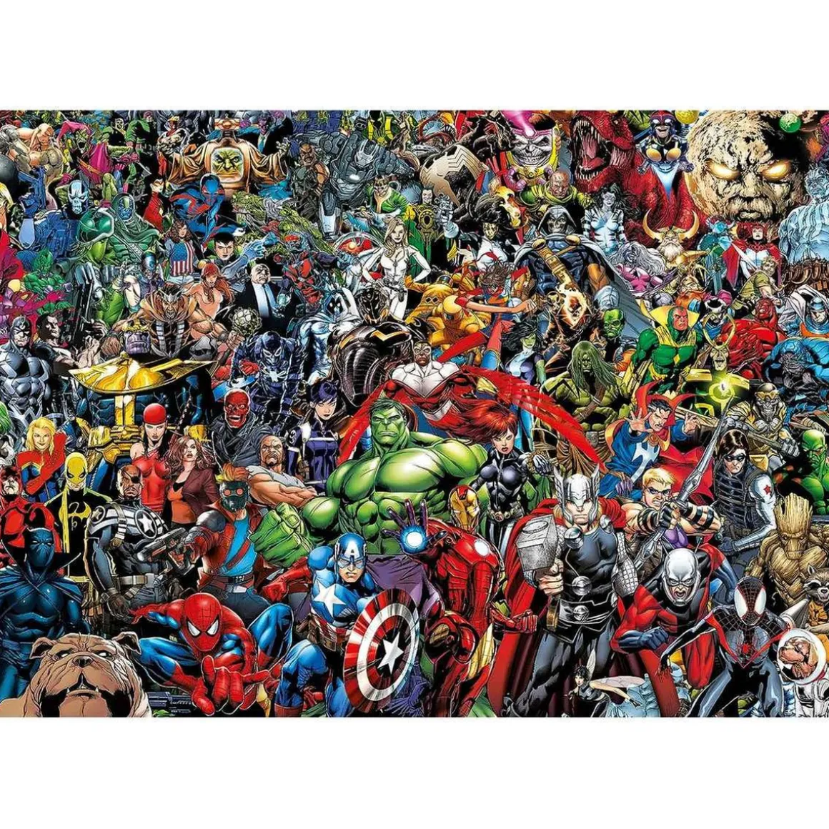 Clementoni - Puzzle 1000 piezas universo de marvel