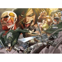 Clementoni - Puzzle Attack on Titans edición especial 500 piezas ㅤ