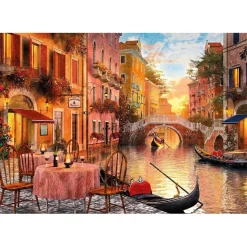 Clementoni - Puzzle de 1000 piezas de la colección Venecia, fabricado en Italia ㅤ