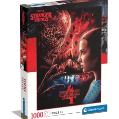 Clementoni - Puzzle de 1000 piezas: Stranger Things ㅤ
