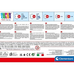 Clementoni - Puzzle infantil 4 en 1: Casa de Muñecas de Gabby, 12-24 piezas, tamaño único ㅤ