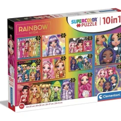 Clementoni - Puzzles progresivos multicolor de distintos tamaños 4 años en adelante ㅤ