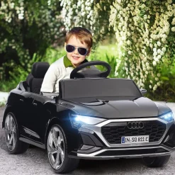 Coche Eléctrico Audi Q8 Etron Sportback 12V Negro