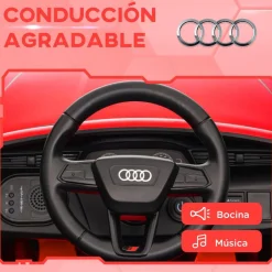 Coche Eléctrico Infantil Audi Q8 Etron Sportback 12V Rojo