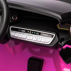 Coche eléctrico Lamborghini Autentica Rosa